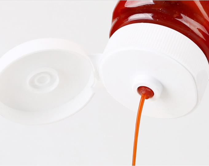 приправа пластмассы томатного соуса 16oz разливает непахучее по бутылкам 3