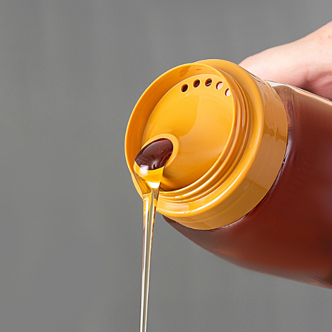 мед 300g 500g 1000g разливает вход по бутылкам рефлюкса герметизируя пластиковые приправляя бутылки 2