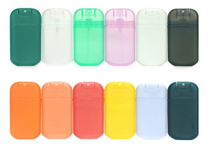 Квадратное Refillable бутылки 0.7oz 1oz 20ml 30ml брызг кредитной карточки Recyclable 1