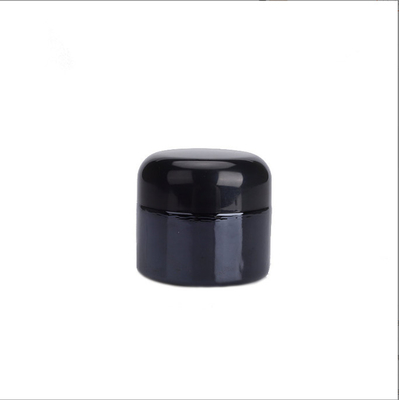 20g 30g 50g Black Eye Cream Jar With Lid Cosmetic Package Container Glass Cream Jar
