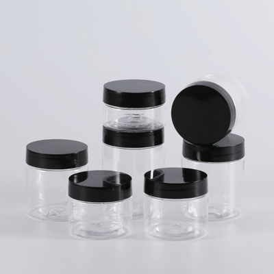 2.3 Inch Dia PET Peanut Butter Plastic Container Jars 2oz With Leakproof Gasket