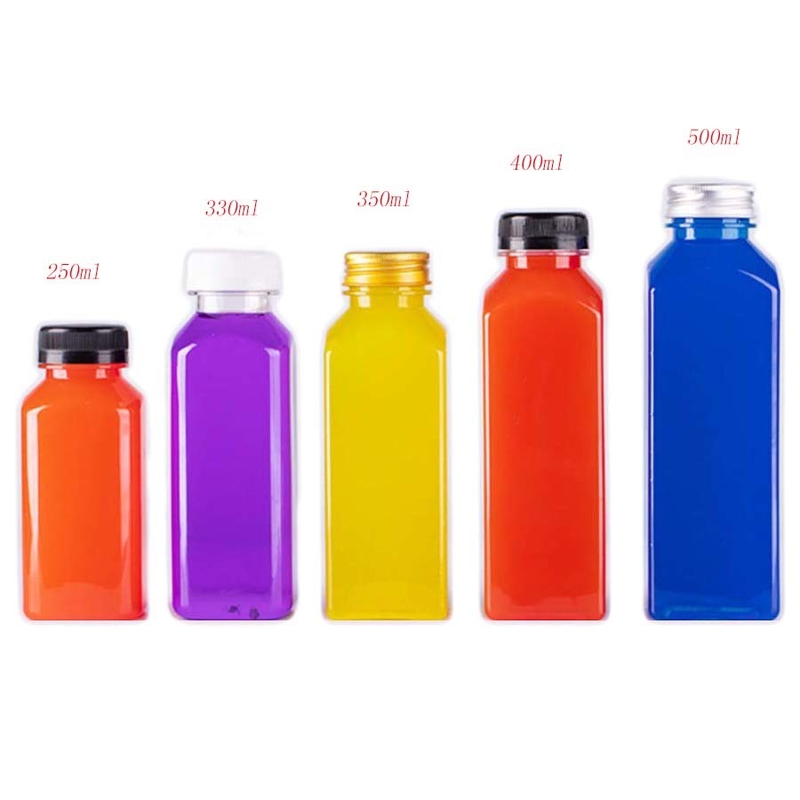 PETG Juice Plastic Beverage Bottles 12 Oz 60cm