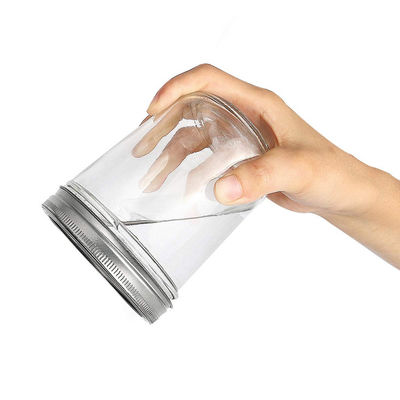 Good price йогурт бутылок хранения стекла доказательства утечки 10oz 4 выстеганные Oz опарникы каменщика оптовые онлайн