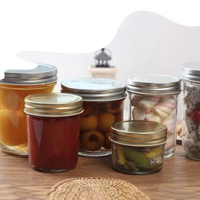 Good price OEM ночные овсы превращают в желе стеклянное хранение разливает опарник по бутылкам parfaits герметически закрытый онлайн