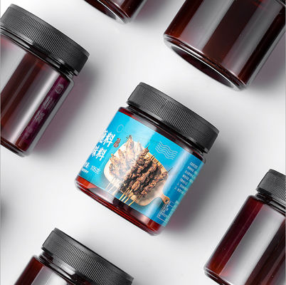 Good price 4 Oz непахучее опарника BPA любимца 8 Oz пластиковые янтарное свободное и безвкусный онлайн