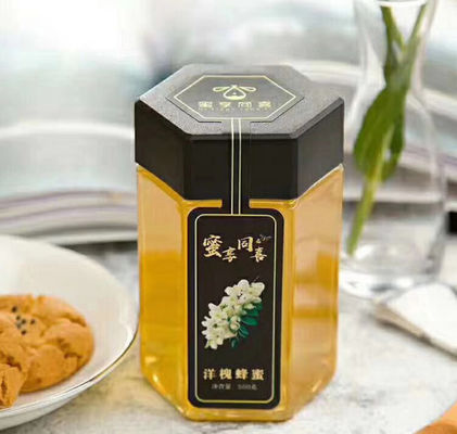 Good price опарник любимца прозрачной пластмассы шестиугольника 180ml 215ml для повторно использовать упаковки еды онлайн