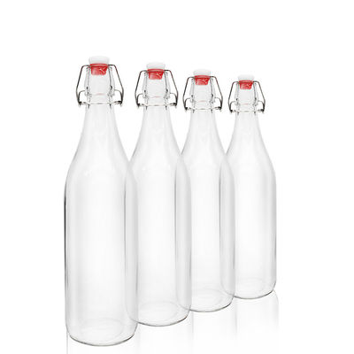 Good price Ясность 500ml 750Ml бутылки вина стекла крышки верхней части качания Бордо плоская нижняя с крышками онлайн